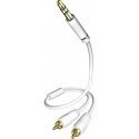 5x in-akustik Star Audio Cable 3,5 mm Jack Plug - Cinch 0,75 m