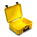 B&W Outdoor Case Type 5000 yellow with pre-cut foam insert B&W Outdoor Case Type 5000 yellow with pre-cut foam insert