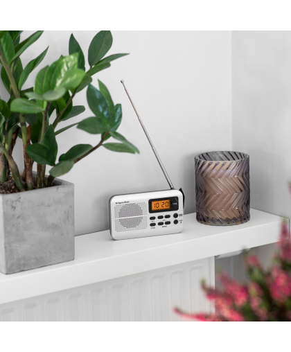 Kruger & Matz KM 819 Portable radio, light gray – 6