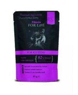 Fitmin FFL kanaga kastmes kassipoegadele 85 g