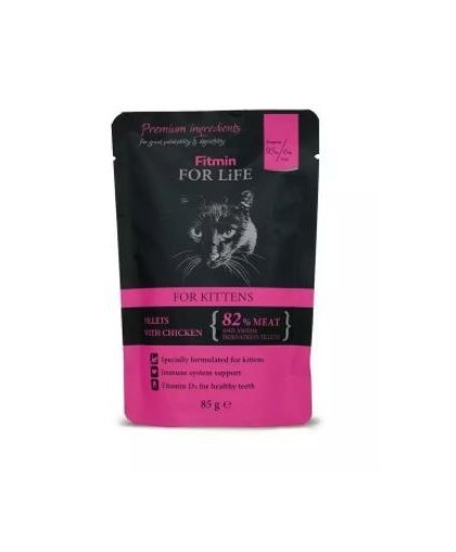 Fitmin FFL kanaga kastmes kassipoegadele 85 g – 2
