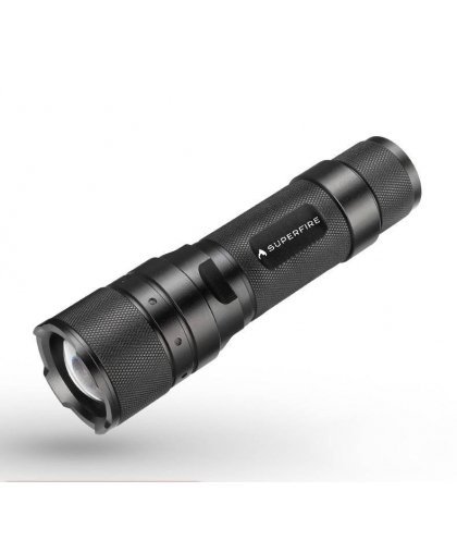 Žibintuvėlis Superfire Žibintuvėlis Supfire F3-L2, ZOOM, 1100lm, 300m