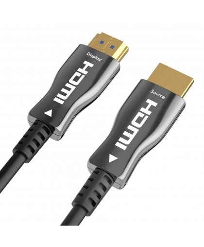 CLAROC AOC HDMI 2.0 4K 15 m optiskās šķiedras kabelis – 3