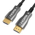 CLAROC AOC HDMI 2.0 4K 15 m optiskās šķiedras kabelis CLAROC AOC HDMI 2.0 4K 15 m optiskās šķiedras kabelis