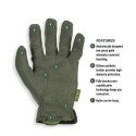 Mechanix Wear Gloves Mechanix FastFit® Olive Drab, green size 9 / L. Wrinkled cuff, faux leather, TrekDry® Mechanix Wear Gloves Mechanix FastFit® Olive Drab, green size 9 / L. Wrinkled cuff, faux leather, TrekDry®