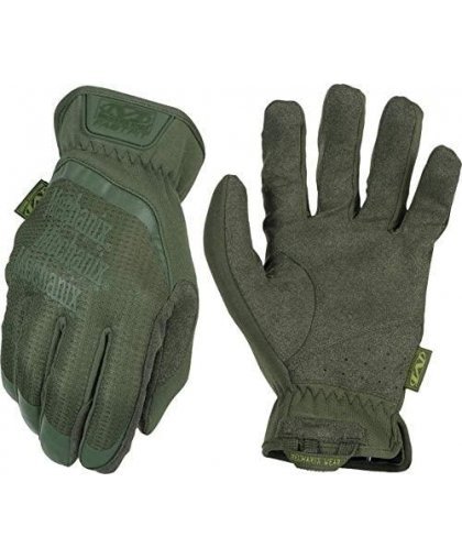 Mechanix Wear Gloves Mechanix FastFit® Olive Drab, green size 9 / L. Wrinkled cuff, faux leather, TrekDry® – 11