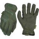 Mechanix Wear Pirštinės Mechanix FastFit® Olive Drab, žalios 9/L dydis. Rauktas rankogalis, dirbtinė oda, TrekDry® Mechanix Wear Pirštinės Mechanix FastFit® Olive Drab, žalios 9/L dydis. Rauktas rankogalis, dirbtinė oda, TrekDry®