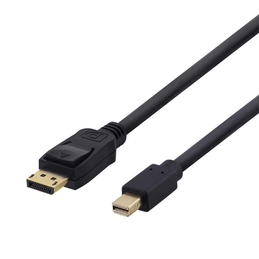 Deltaco Cable DELTACO DisplayPort to miniDisplayPort