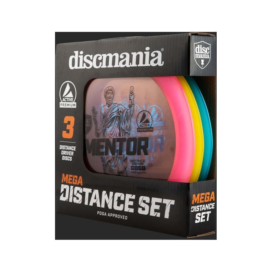 Discmania Active Premium Mega Distance disc set