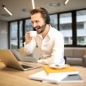 ANC skambučių centro „Bluetooth“ ausinės su mikrofonu „Audiocore“, QCC3020, ANC, AVRCP, A2DP, HSP, HFP, SBC AAC kodekas, AC864 ANC skambučių centro „Bluetooth“ ausinės su mikrofonu „Audiocore“, QCC3020, ANC, AVRCP, A2DP, HSP, HFP, SBC AAC kodekas, AC864