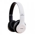 iWear BITS Noise Cancell Foldable Bluetooth 5.0 Wireless Headset FM Radio / MP3 Mico SD and Phone call White