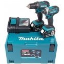 Makita tool set DLX2127MJ 18V 2X4,0Ah Li-ion (DDF482 + DTD152) Makita tool set DLX2127MJ 18V 2X4,0Ah Li-ion (DDF482 + DTD152)