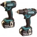 Makita tool set DLX2127MJ 18V 2X4,0Ah Li-ion (DDF482 + DTD152) Makita tool set DLX2127MJ 18V 2X4,0Ah Li-ion (DDF482 + DTD152)