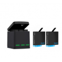 Telesin 3-slot charger box for GoPro Hero 8 + 2 batteries (GP-BNC-801)