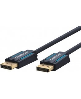 Clicktronic DisplayPort 1.2a -kaapeli, 10 m, musta
