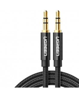 UGREEN AV112 Mini jack cable 3.5mm AUX 2m (black)