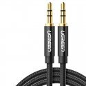 UGREEN AV112 Mini jack cable 3.5mm AUX 2m (black) UGREEN AV112 Mini jack cable 3.5mm AUX 2m (black)