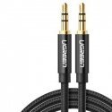 UGREEN AV112 Mini jack cable 3.5mm AUX 2m (black) UGREEN AV112 Mini jack cable 3.5mm AUX 2m (black)