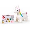 BO Jumping Animal Bouncer, unicorn
