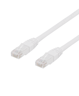 Network cable DELTACO U / UTP Cat6, 10m, white / TP-610V-K / 00210003