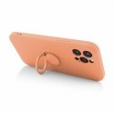 Mocco Pastel Ring Silicone Back Case Силиконовый чехол для Samsung Galaxy S22 Plus 5G Оранжевый