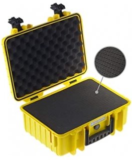 B&W Outdoor Case Type 4000 yellow incl. pre-cut foam