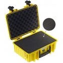 B&W Outdoor Case Type 4000 yellow incl. pre-cut foam