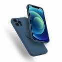 Mocco Pastel Ring Silicone Back Case for Samsung Galaxy S22 Plus 5G Blue