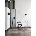 Innolux Pasila wall light, fixed switch, black, E27 Innolux Pasila wall light, fixed switch, black, E27