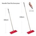 Lame mop + ämber + teleskoopvarras + 2 x mikrokiust padi 5,7L põrandapuhastus XXL komplekt, pöörlev pea Lame mop + ämber + teleskoopvarras + 2 x mikrokiust padi 5,7L põrandapuhastus XXL komplekt, pöörlev pea