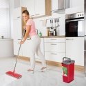 Flat Mop + Bucket + Telescopic Pole + 2 x Microfibre Pad 5.7L Floor Cleaning XXL Set Rotating Head Flat Mop + Bucket + Telescopic Pole + 2 x Microfibre Pad 5.7L Floor Cleaning XXL Set Rotating Head