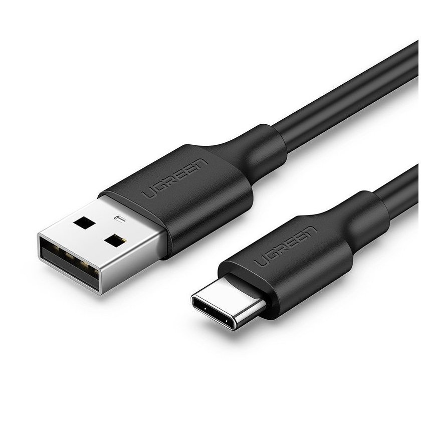 UGREEN nickel USB-C cable 0.25m black