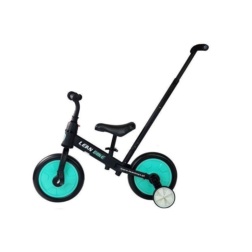 Lean 3-wheel pedal bike 3in1 black-mint – 2