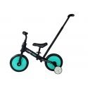 Lean 3-wheel pedal bike 3in1 black-mint