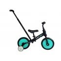 Lean 3-wheel pedal bike 3in1 black-mint