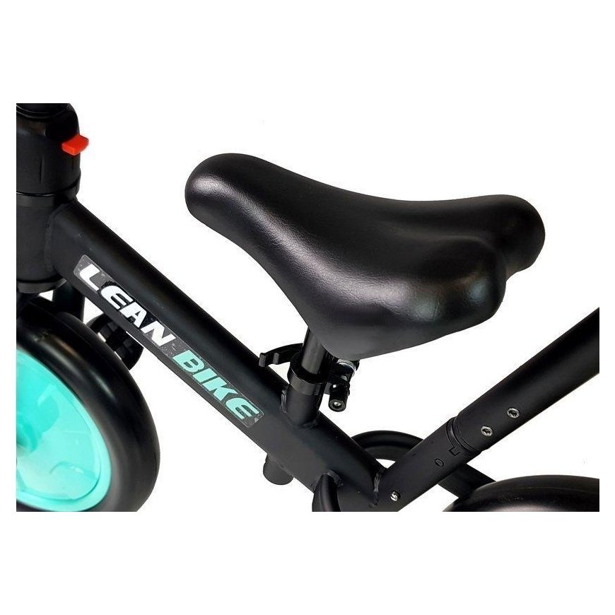 Lean 3 ratų pedalinis dviratis 3in1 juodas-mėtinis – 6