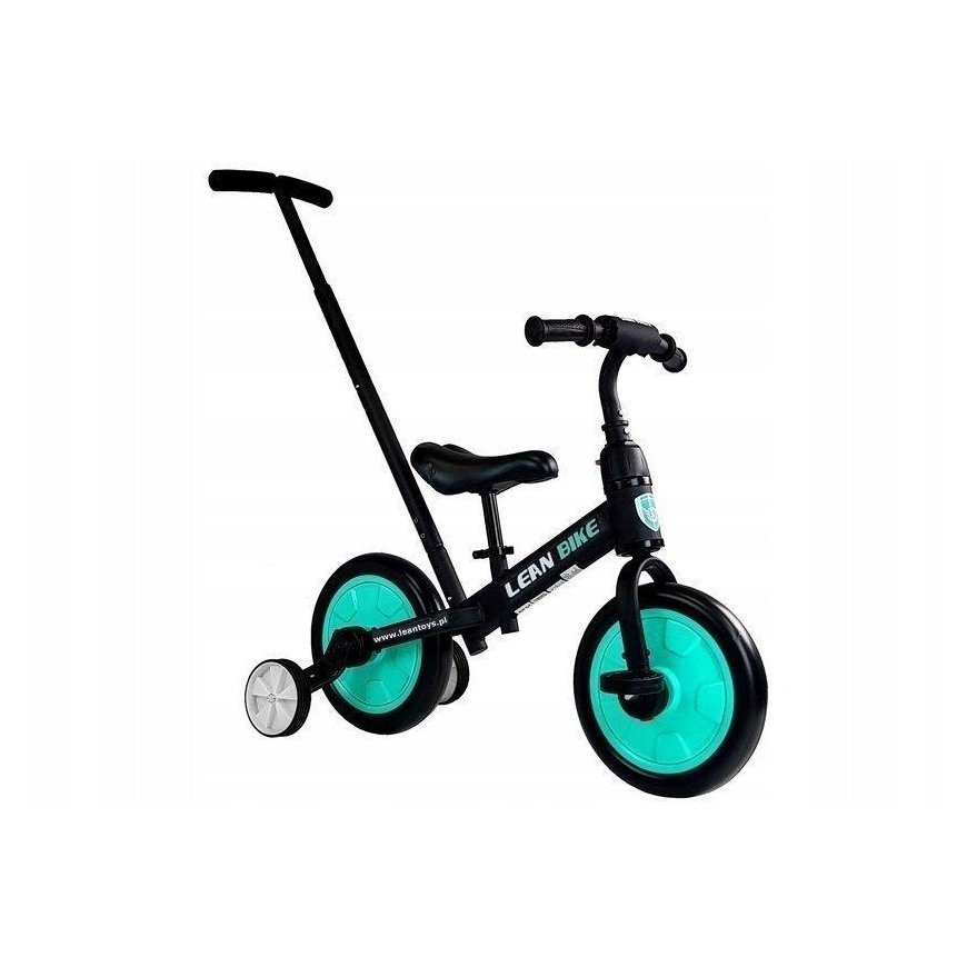 Lean 3-wheel pedal bike 3in1 black-mint – 9