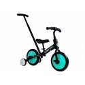 Lean 3-wheel pedal bike 3in1 black-mint