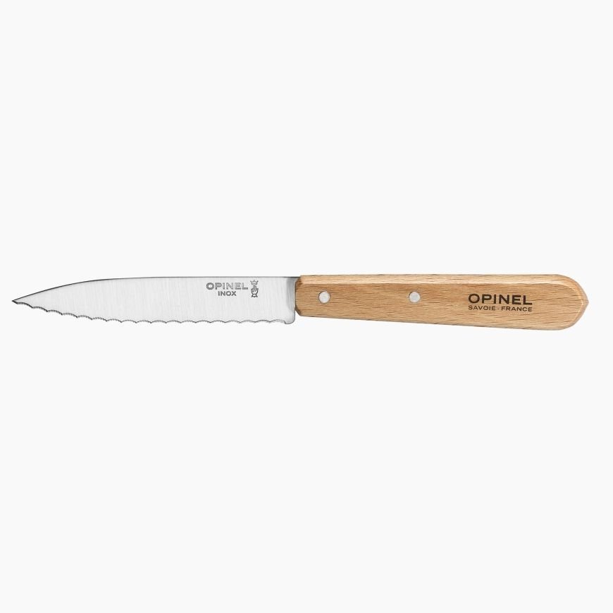 Opinel serrated knife No. 113 Natural