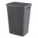 Curver laundry basket JUTE 58L Dark grey Curver laundry basket JUTE 58L Dark grey