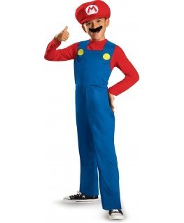 Nintendo Super Mario Classic Costume Suit, Size S