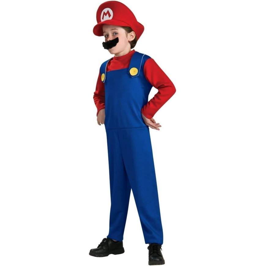 Nintendo Super Mario Classic Costume Suit, Size S – 2