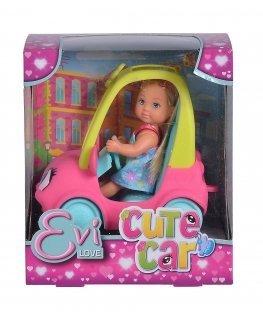 Simba nukk Evi armas auto