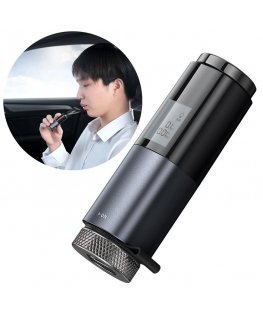 Baseus Breathless Electronic Breathalyzer with LCD (Black)