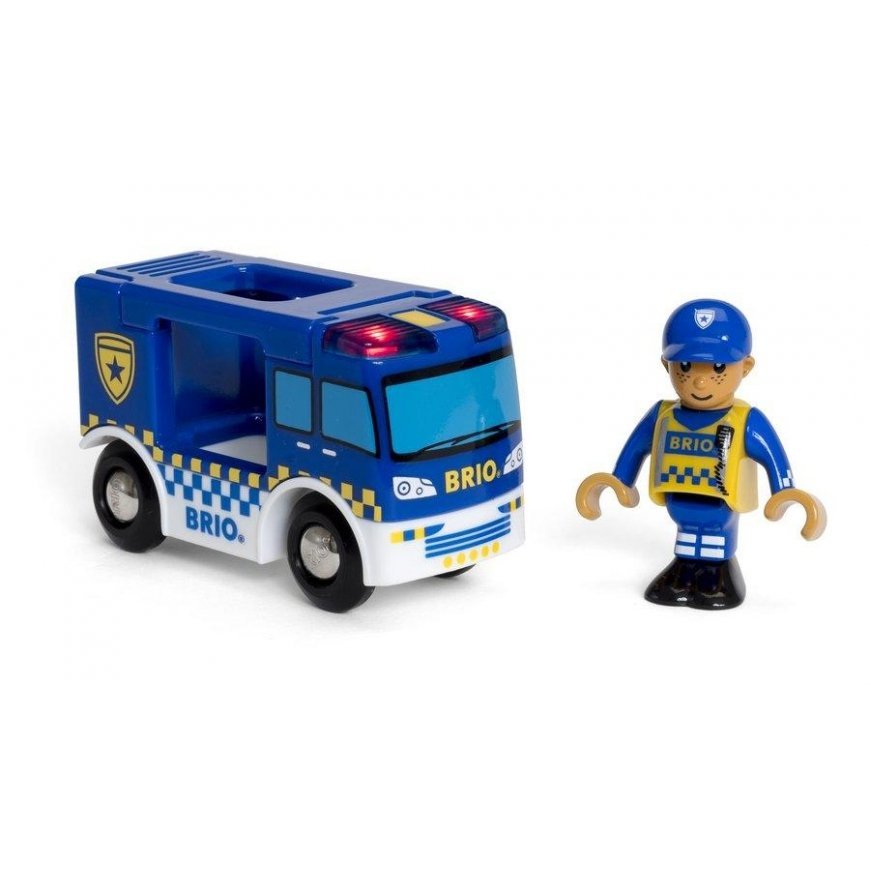 Brio Railway BRIO policijos autobusiukas, 33825