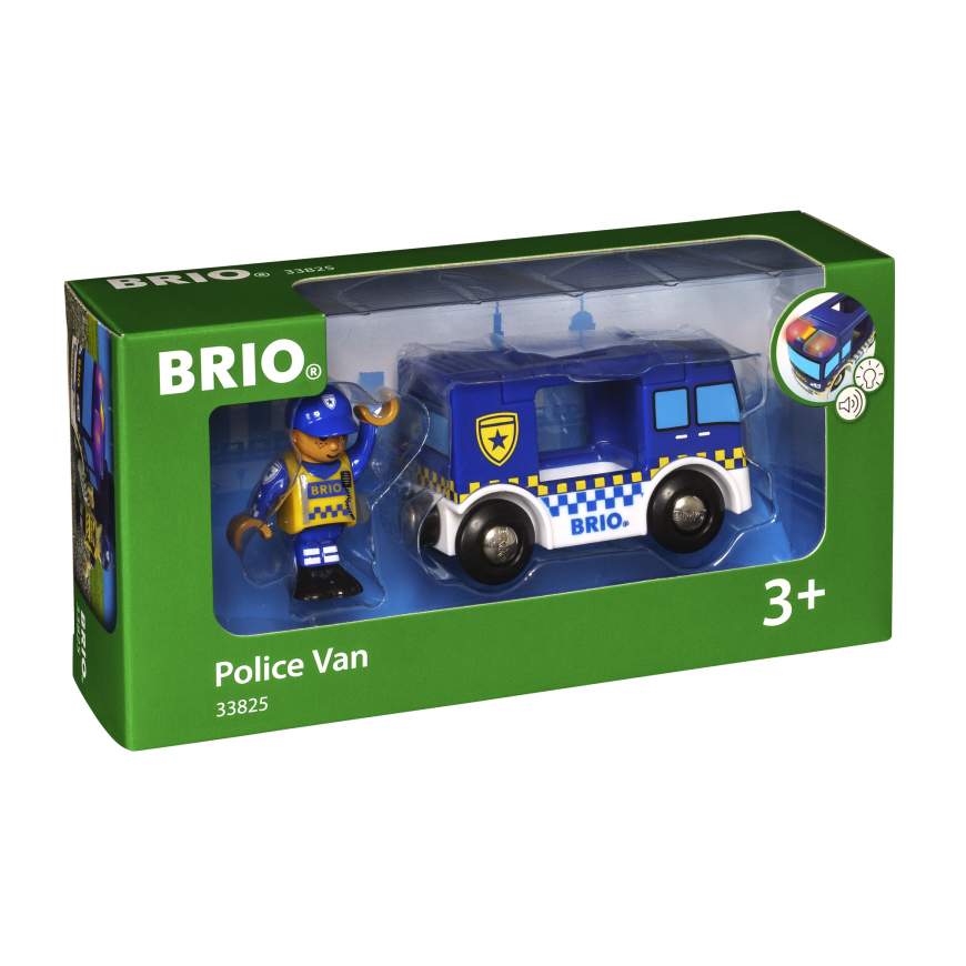 Brio Railway BRIO police bus, 33825 – 4