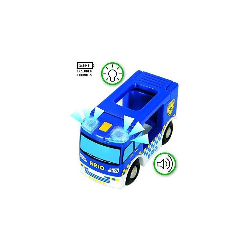 Brio Railway BRIO policijos autobusiukas, 33825 – 17