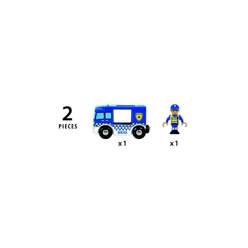 Brio Railway BRIO police bus, 33825 – 18