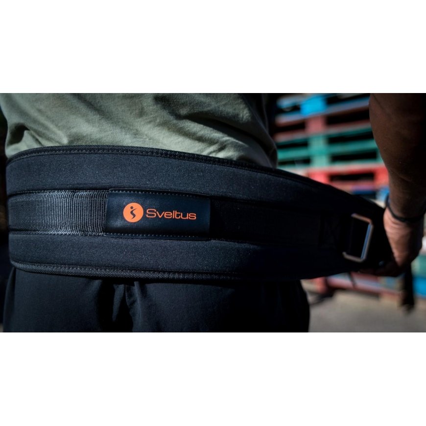 Weightlifting belt SVELTUS 9400-3 L black – 2