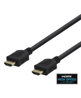 HDMI kabelis DELTACO 4K UHD, 7m, juodas / HDMI-1060-K / 00100016